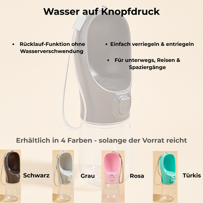 PawSip – Die Trinkflasche für Hunde & Katzen