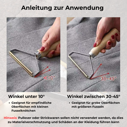 Flufix – Sag Tschüss zu Fusseln & Tierhaaren! 🐾✨ Ideal für Kleidung, Sofa & unterwegs.