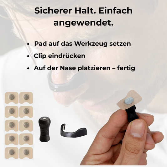 NoSnorz – Anti-Schnarch Nasenclip für besseren Schlaf